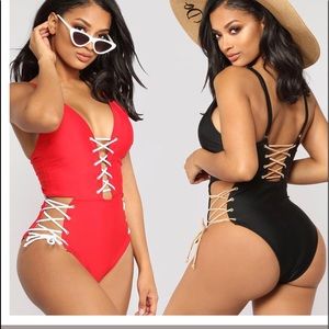 Taurus Swimsuit- Red